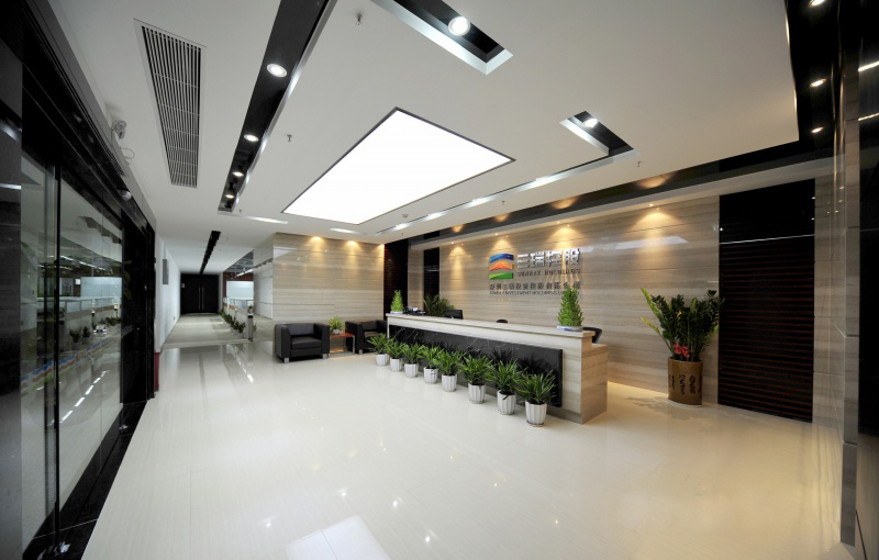 北京办公室装饰前台部分要注意的因素