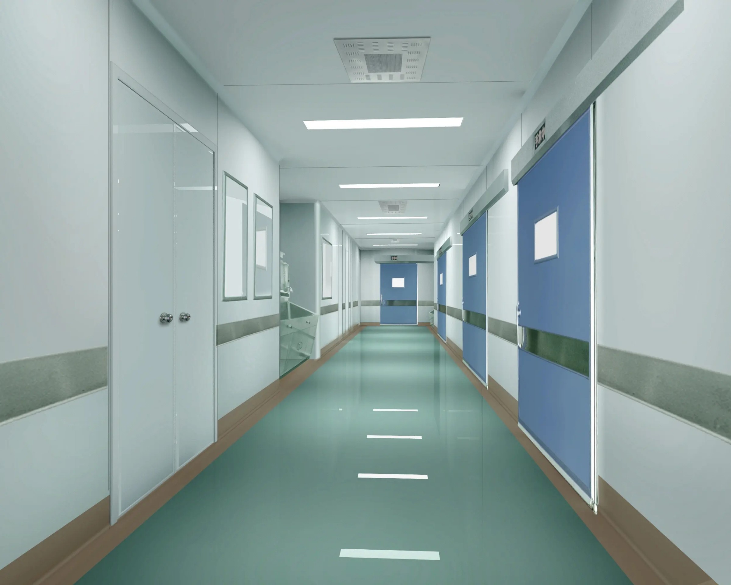 大兴医药实验室办公室装修通风系统